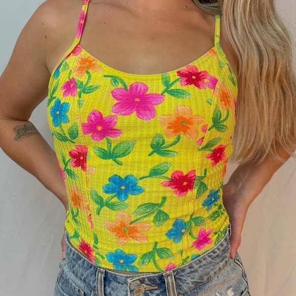 90s Popsicle Tankini π - Picture 1 of 4